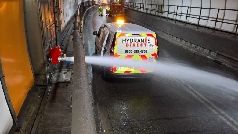 Fire Hydrant testing in Tunnel